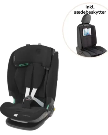 Maxi Cosi Titan Pro2 Autostol Authentic Black Inkl 3i1 Sædebeskytter