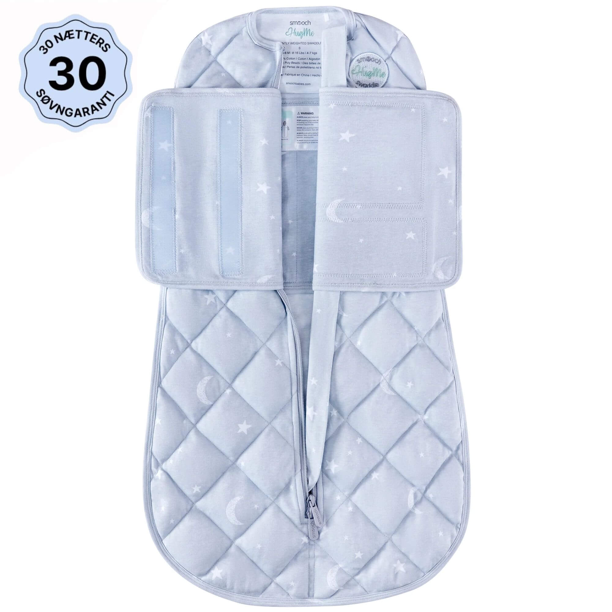 Sleepyswaddle Stardust Grey