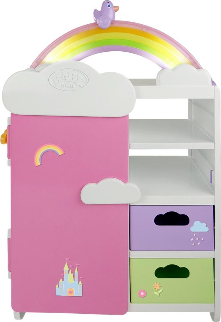 Baby Born Regnbue Garderobe Møbel Til Dukke Zapf Creation