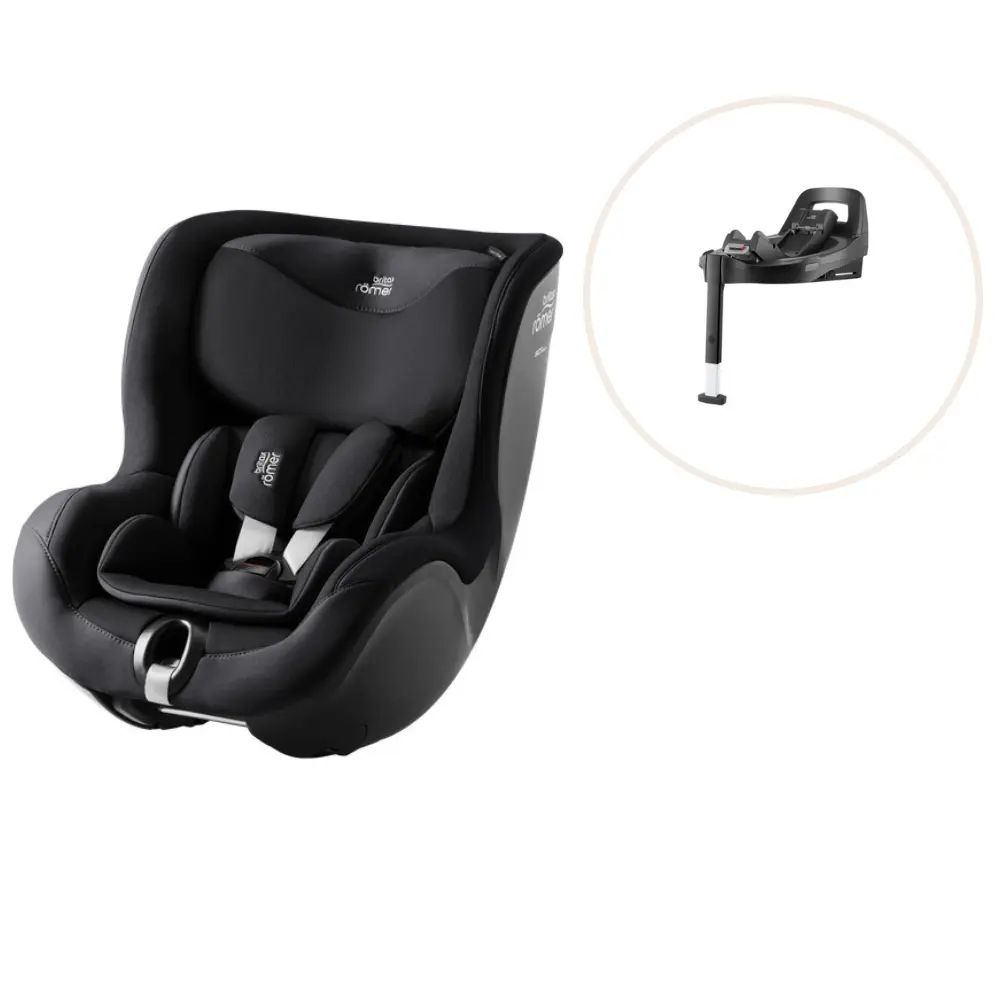 Britax Rmer Dualfix Style Autostol Inkl Base Carbon Black