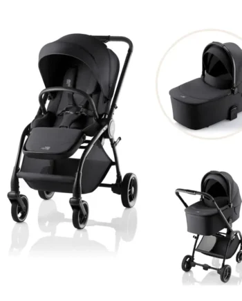 Britax Rmer Rio Style Klapvogn Med Liggedel Carbon Black