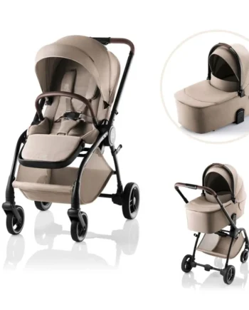 Britax Rmer Rio Style Klapvogn Med Liggedel Teak