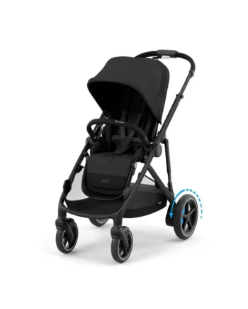 Cybex Gazelle Klapvogn Moon Black Black
