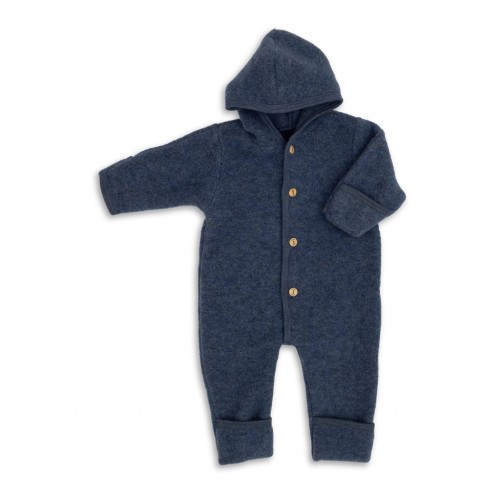 Heldragt 100 Merino Uld Til Baby Blue Melange