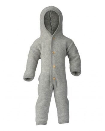 Heldragt 100 Merino Uld Til Baby Light Grey Melange