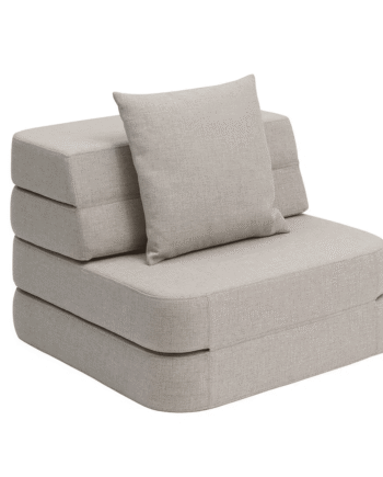 Klipklap Fold Sofa Single Beige