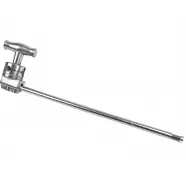 Kupo Kcp 221 Extension Grip Arm With Baby Hex Pin Silver Support Rigs   Cages
