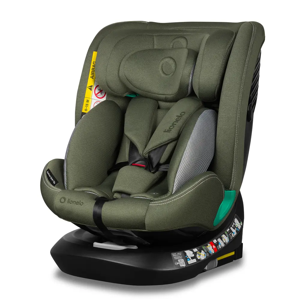 Lionelo Bastiaan One Size Autostol Green Olive