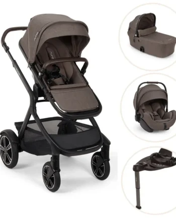 Nuna Demi Next Kombivogn Inkl Arra Flex Autostol Curve Base Chestnut