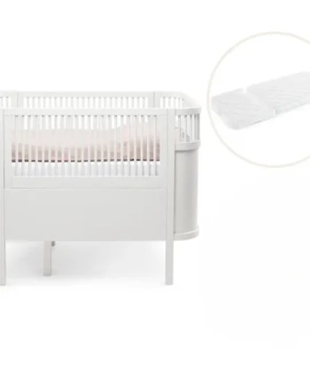 Sebra Baby   Seng White Med Traumeland Madras Signatur