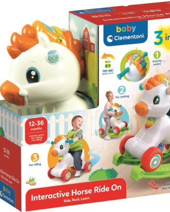 Baby Clementoni Interactive Horse Ride Gåbil