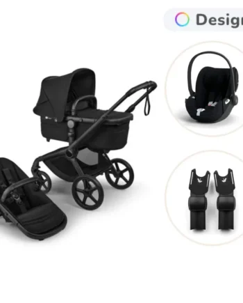 Bugaboo Fox Renew Kombivogn Inkl Cloud Autostol Adapter Heritage Black Black