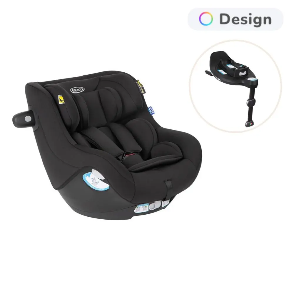 Graco Snuggo R129 Autostol Inkl Base Midnight