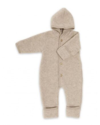 Heldragt 100 Merino Uld Til Baby Sand Melange