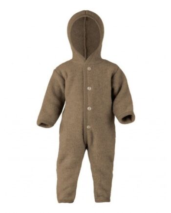 Heldragt 100 Merino Uld Til Baby Walnut Melange