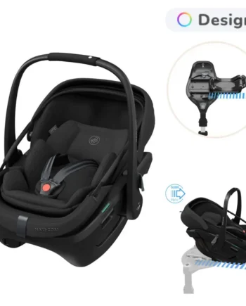 Maxi Cosi Coral Slide Pro Autostol Inkl Familyfix Slide Pro Base Onyx Black