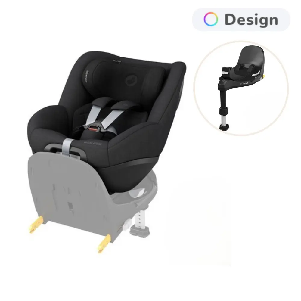 Maxi Cosi Pearl 360 Pro Autostol Inkl Familyfix 360 Pro Base Authentic Black