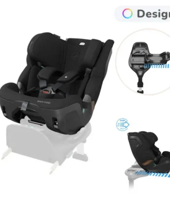 Maxi Cosi Pearl Slide Pro Autostol Inkl Familyfix Slide Pro Base Authentic Black